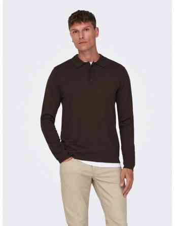 ONLY & SONS - ONSWYLER LIFE REG 14 LS POLO KNIT NOOS Tbilisi