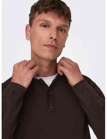 ONLY & SONS - ONSWYLER LIFE REG 14 LS POLO KNIT NOOS Tbilisi