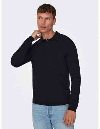 ONLY & SONS - ONSWYLER LIFE REG 14 LS POLO KNIT NOOS Tbilisi