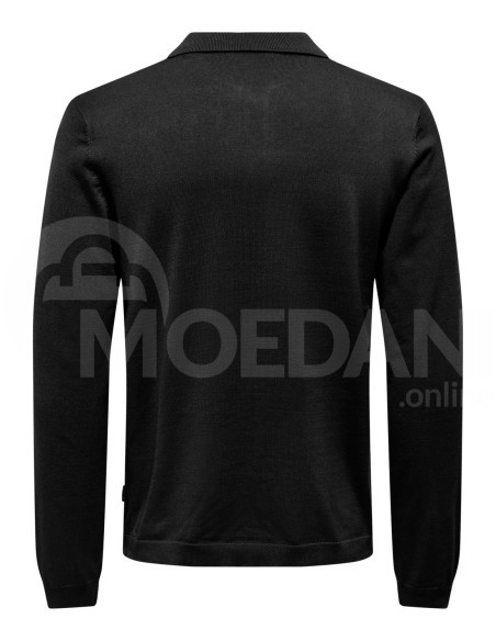 ONLY & SONS - ONSWYLER LIFE REG 14 LS POLO KNIT NOOS თბილისი - photo 4