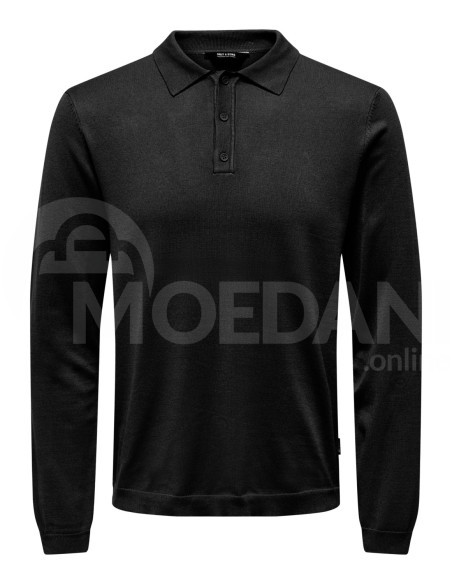 ONLY & SONS - ONSWYLER LIFE REG 14 LS POLO KNIT NOOS თბილისი - photo 3
