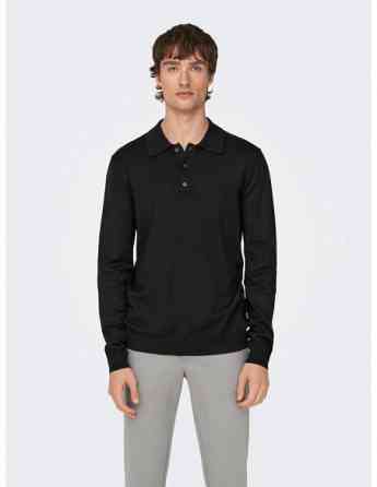 ONLY & SONS - ONSWYLER LIFE REG 14 LS POLO KNIT NOOS Tbilisi