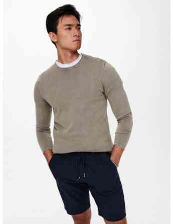 ONLY & SONS - ONSGARSON 12 WASH CREW KNIT NOOS Tbilisi