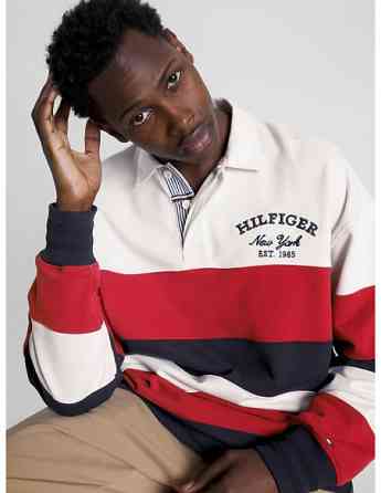 Tommy Hilfiger - STRIPE PREP RUGBY Tbilisi