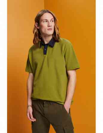 ESPRIT - Cotton pique polo shirt Tbilisi