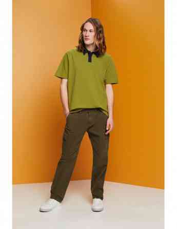 ESPRIT - Cotton pique polo shirt Tbilisi