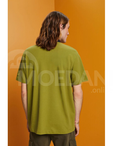 ESPRIT - Cotton pique polo shirt Тбилиси - изображение 2