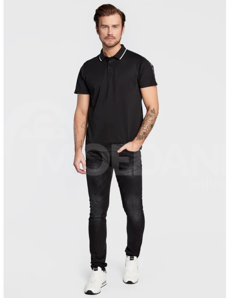 GUESS - SS PAUL PIQUE TAPE POLO თბილისი - photo 3