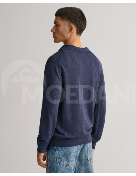 Gant - Cotton Linen Polo Sweater თბილისი - photo 2