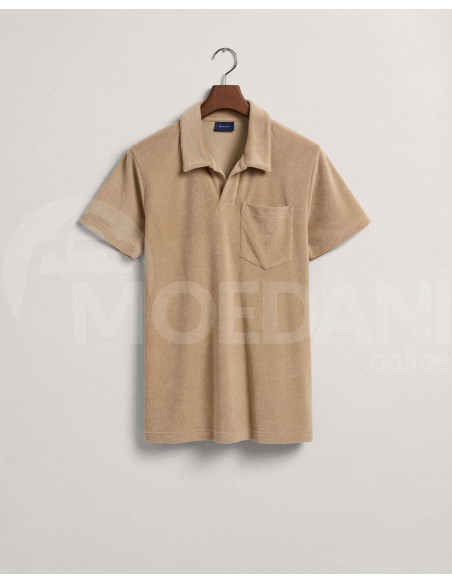 Gant - Terry Cloth Piqué Polo Shirt Tbilisi - photo 4