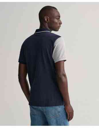 Gant  - Sail Graphic Diagonal Block Piqué Polo Shirt Tbilisi