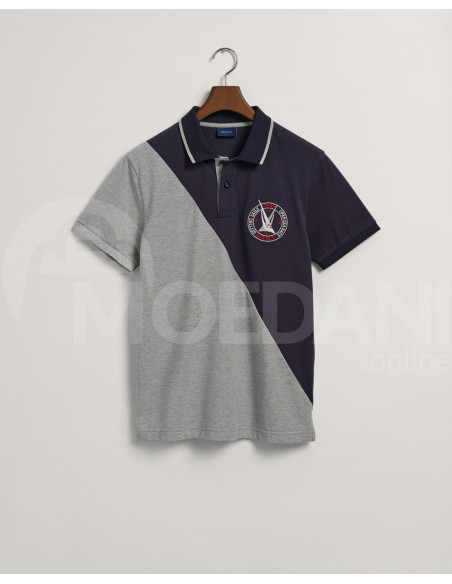 Gant - Sail Graphic Diagonal Block Piqué Polo Shirt Tbilisi - photo 4