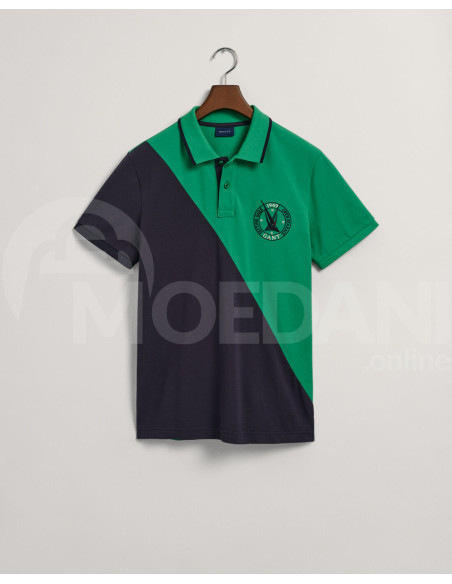 Gant - Sail Graphic Diagonal Block Piqué Polo Shirt Tbilisi - photo 4