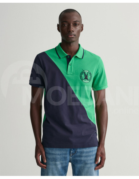 Gant - Sail Graphic Diagonal Block Piqué Polo Shirt Tbilisi - photo 1