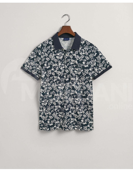 Gant - Floral Print Piqué Polo Shirt თბილისი - photo 4