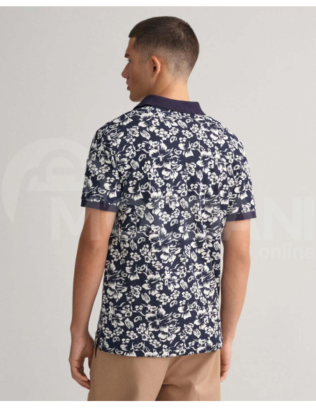 Gant - Floral Print Piqué Polo Shirt თბილისი - photo 2
