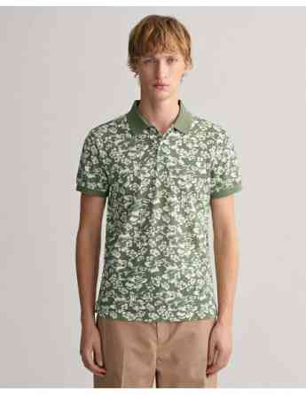 Gant - Floral Print Piqué Polo Shirt Tbilisi