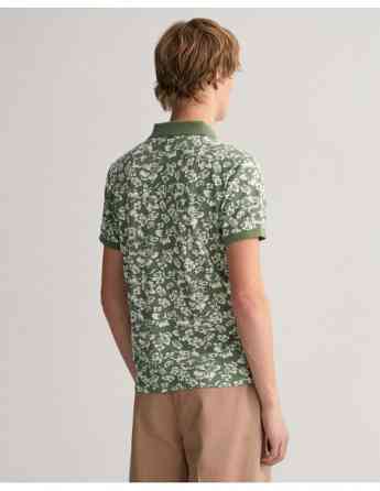 Gant - Floral Print Piqué Polo Shirt Tbilisi
