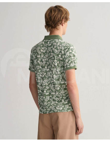 Gant - Floral Print Piqué Polo Shirt თბილისი - photo 2