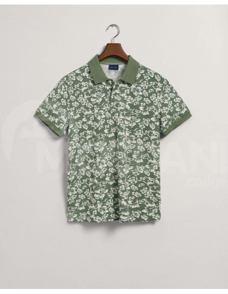 Gant - Floral Print Piqué Polo Shirt თბილისი - photo 4
