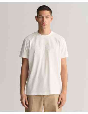Gant - D1. TONAL ARCHIVE SHIELD T-SHIRT Tbilisi