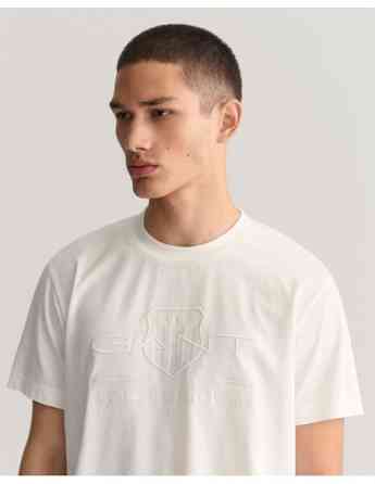 Gant - D1. TONAL ARCHIVE SHIELD T-SHIRT Tbilisi