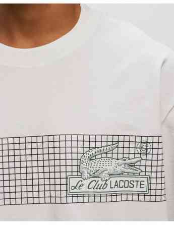 Lacoste - Men's Lacoste Loose Fit Tennis Print T-shirt Tbilisi