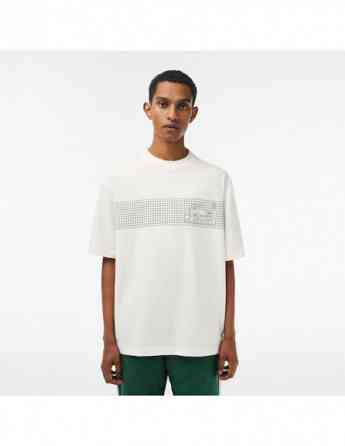 Lacoste - Men's Lacoste Loose Fit Tennis Print T-shirt Tbilisi
