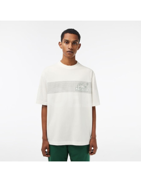 Lacoste - Men's Lacoste Loose Fit Tennis Print T-shirt Tbilisi - photo 1