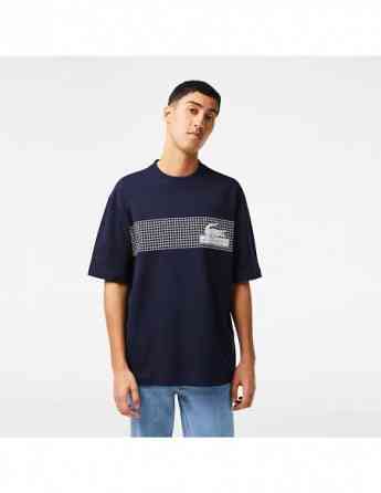 Lacoste - Men's Lacoste Loose Fit Tennis Print T-shirt Tbilisi