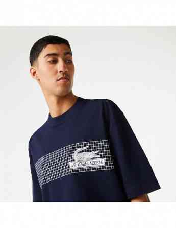 Lacoste - Men's Lacoste Loose Fit Tennis Print T-shirt Tbilisi
