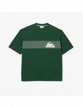 Lacoste - Men's Lacoste Loose Fit Tennis Print T-shirt Tbilisi