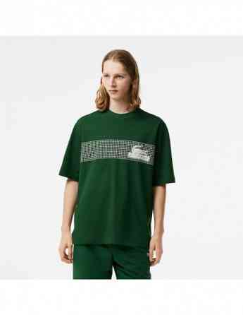 Lacoste - Men's Lacoste Loose Fit Tennis Print T-shirt Tbilisi