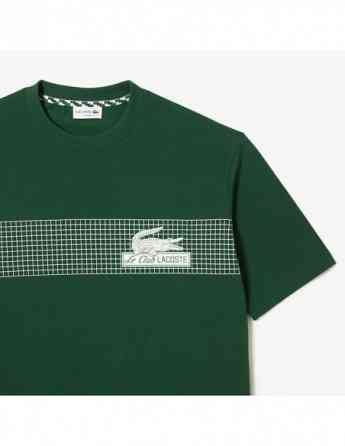 Lacoste - Men's Lacoste Loose Fit Tennis Print T-shirt Tbilisi