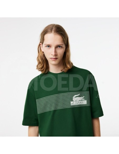 Lacoste - Men's Lacoste Loose Fit Tennis Print T-shirt თბილისი - photo 3