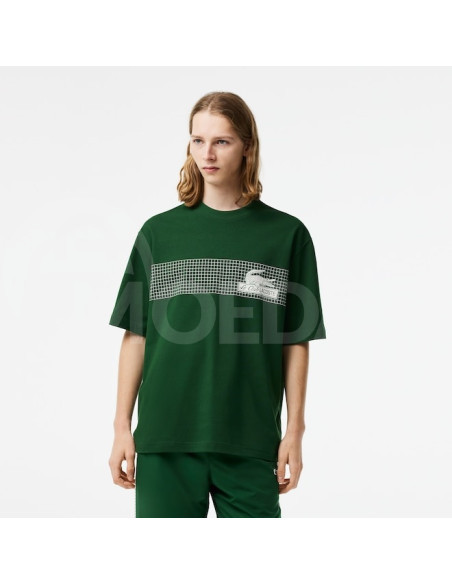 Lacoste - Men's Lacoste Loose Fit Tennis Print T-shirt თბილისი - photo 1