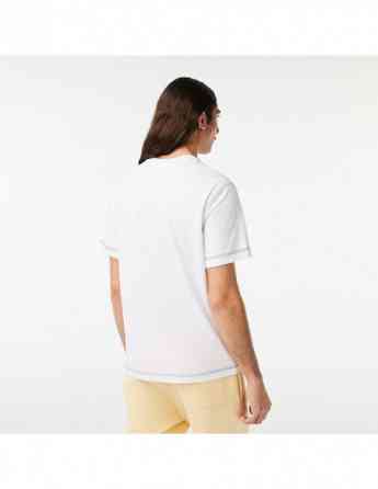 Lacoste - Men's Lacoste Vintage Print Organic Cotton T-shirt Тбилиси