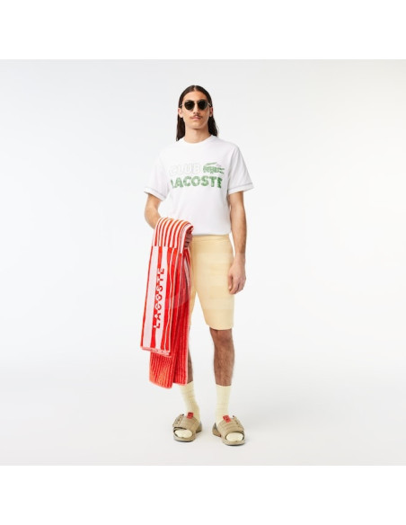 Lacoste - Men's Lacoste Vintage Print Organic Cotton T-shirt თბილისი - photo 3