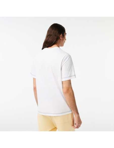 Lacoste - Men's Lacoste Vintage Print Organic Cotton T-shirt თბილისი - photo 2