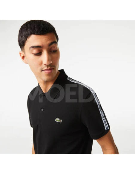 Lacoste - Regular Fit Logo Stripe Stretch Cotton Polo Shirt Tbilisi - photo 3