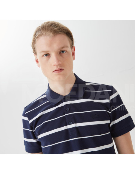 Lacoste - Lacoste Men's Slim Fit Striped Polo თბილისი - photo 3