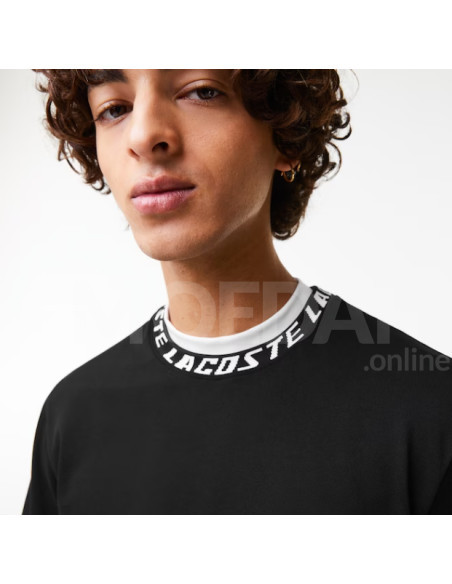 Lacoste - Men's Regular Fit Branded Collar T-Shirt Tbilisi - photo 4
