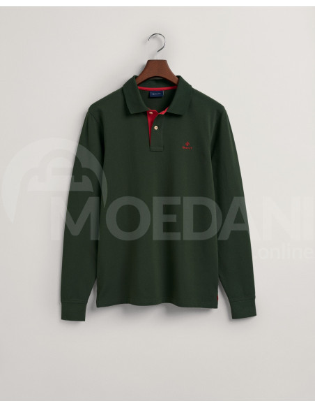 Gant - CONTRAST COLLAR PIQUE LS RUGGER Tbilisi - photo 1