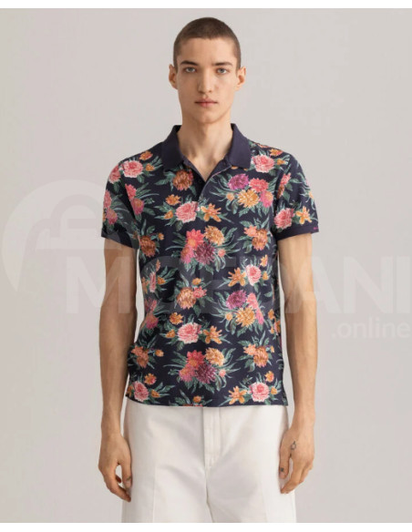 Gant - D2. DAHLIA PRINT PIQUE SS RUGGER Tbilisi - photo 3