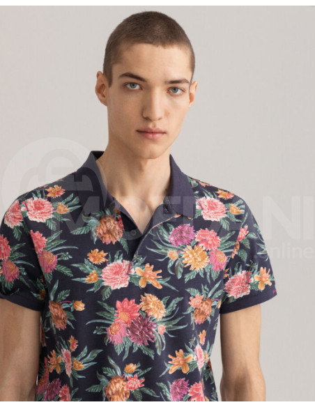 Gant - D2. DAHLIA PRINT PIQUE SS RUGGER Tbilisi - photo 4