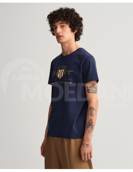 Gant - D2. ARCHIVE SHIELD SS T-SHIRT Tbilisi - photo 3