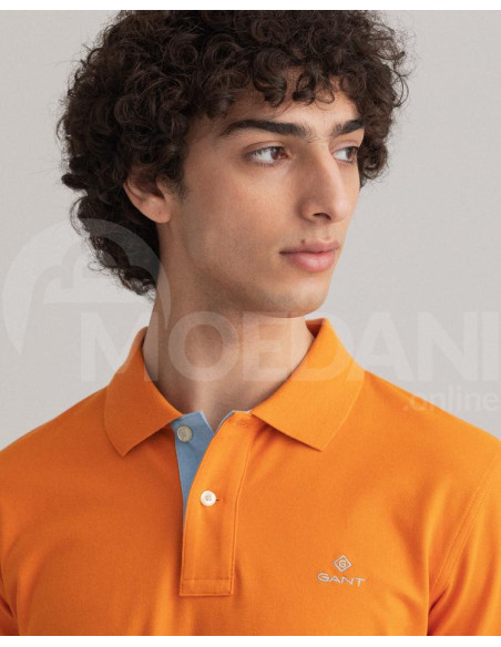 Gant - CONTRAST COLLAR PIQUE SS RUGGER Tbilisi - photo 3