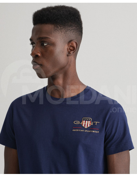 Gant - ARCHIVE SHIELD EMB SS T-SHIRT თბილისი - photo 3