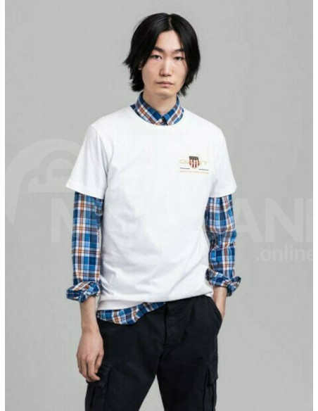 Gant - ARCHIVE SHIELD EMB SS T-SHIRT თბილისი - photo 1