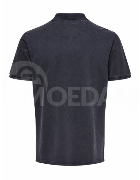 ONLY & SONS - ONSTRAVIS SLIM WASHED SS POLO NOOS თბილისი - photo 5